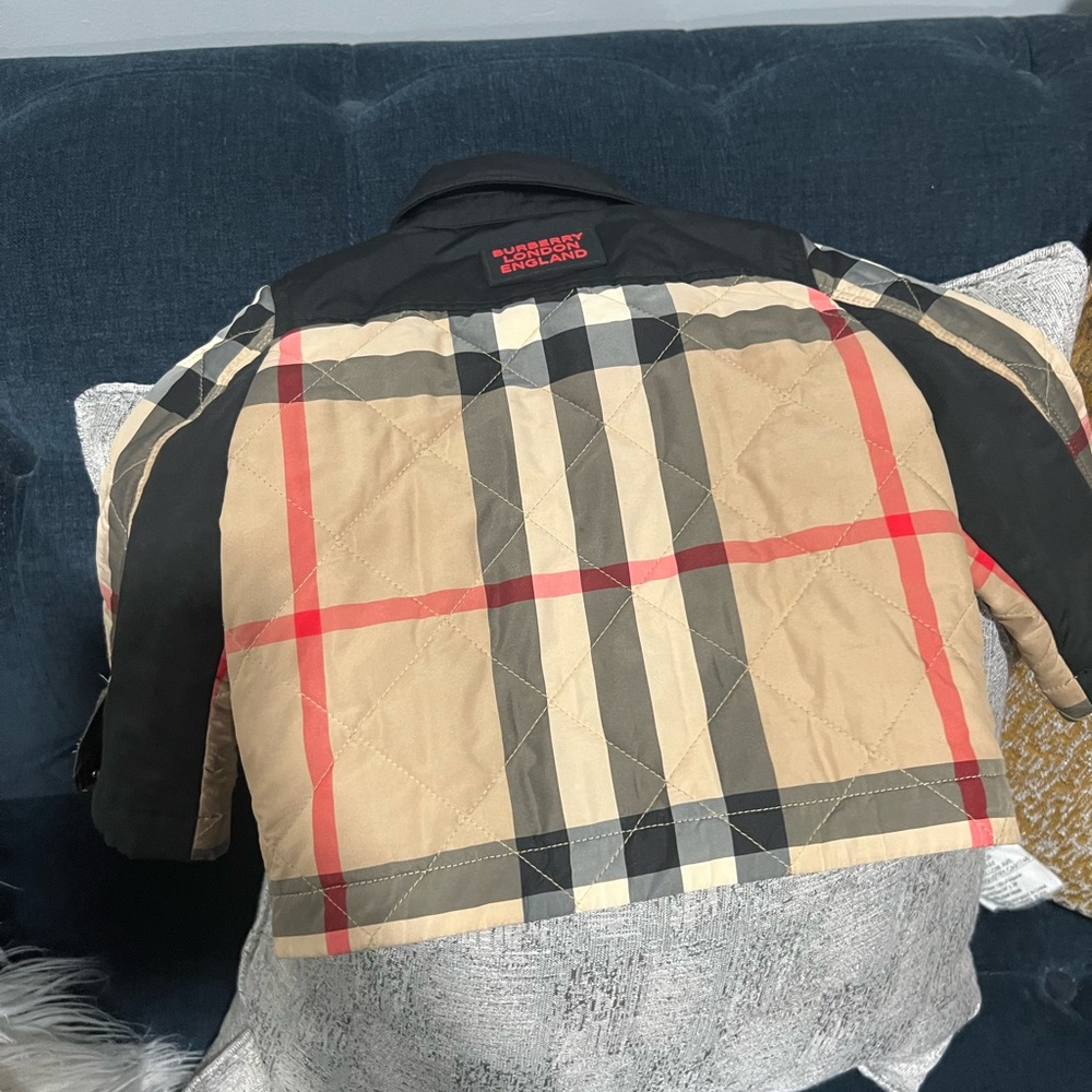Baby Burberry quilted